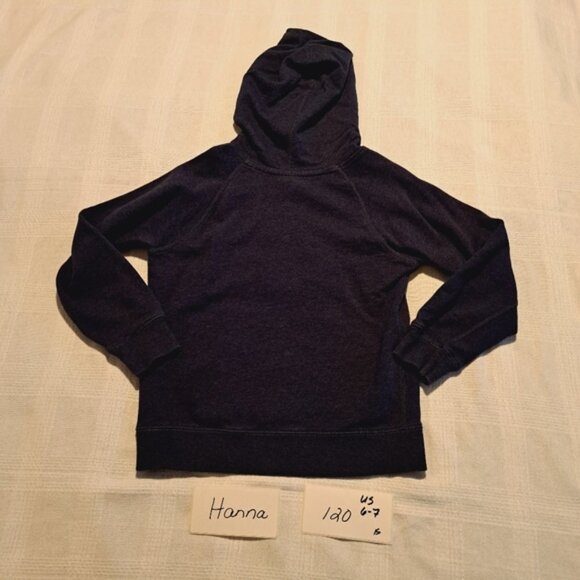 Hanna Andersson girls or boys size 120 or 6-7 pineapple hoodie, front pocket - Picture 2 of 6